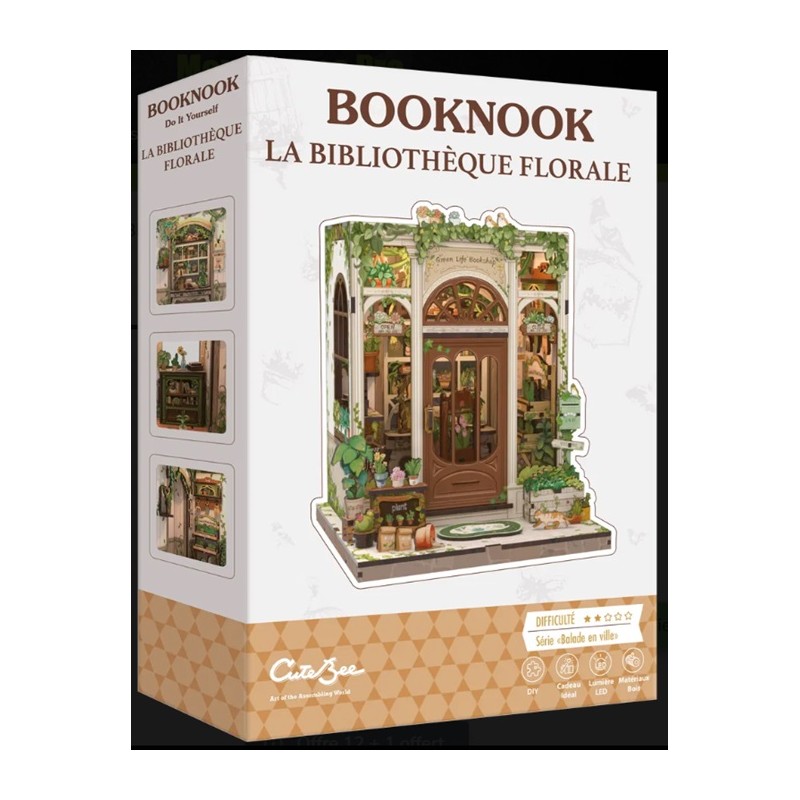 BookNook La Bibliothèque Florale - CuteBee