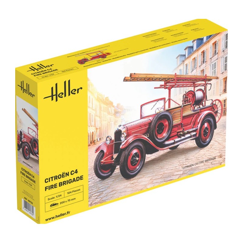 Citroen C4 Fire Brigade 1/24 - Heller
