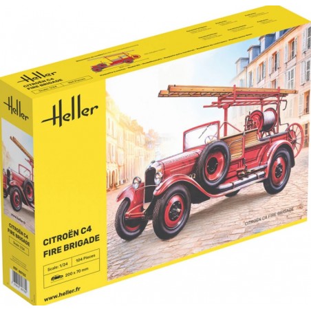 Citroen C4 Fire Brigade 1/24 - Heller