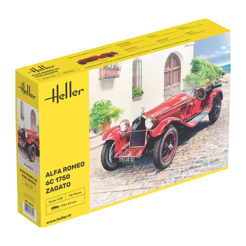 Alfa Romeo 6C 1750 Zagato 1/24 - Heller
