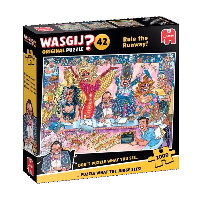 Puzzle 1000p WASGIJ Original 42 - Reines de Beauté - Jumbo