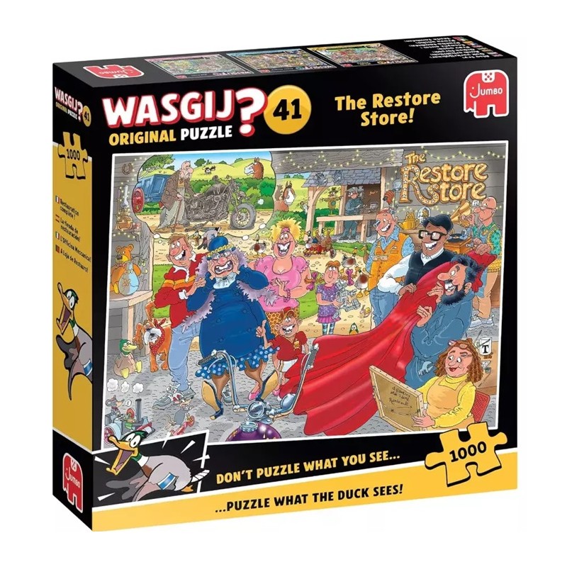 Puzzle 1000p WASGIJ Original 41 - Restauration Complète - Jumbo