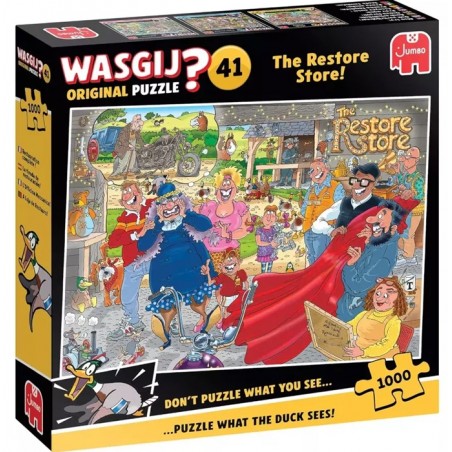 Puzzle 1000p WASGIJ Original 41 - Restauration Complète - Jumbo
