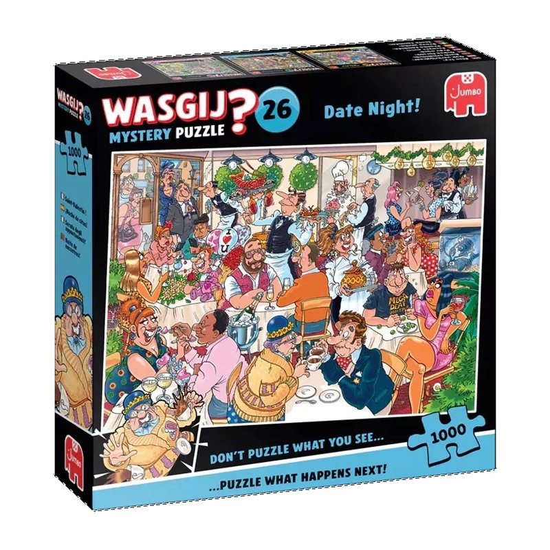 Puzzle 1000p WASGIJ Mystery 26 - Saint Valentin - Jumbo