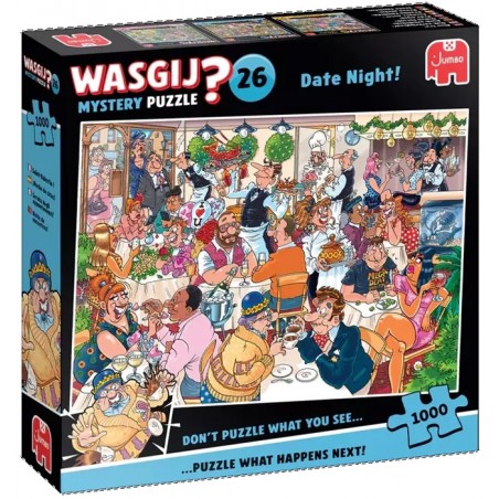 Puzzle 1000p WASGIJ Mystery 26 - Saint Valentin - Jumbo