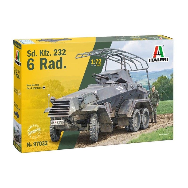 Sd.Kfz. 232 6 Rad. 1/72 - Italeri