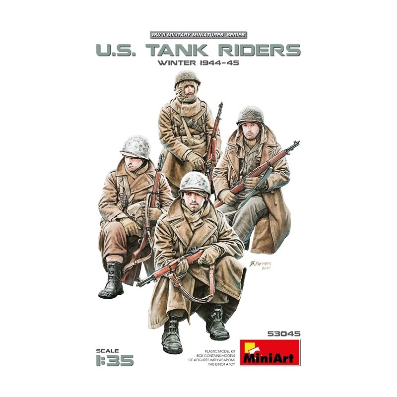US Tank Riders Winter-1944-45 1/35 - Miniart