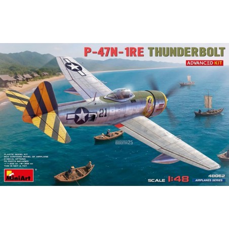 P-47N-1RE Thunderbolt Advanced Kit 1/48 - Miniart