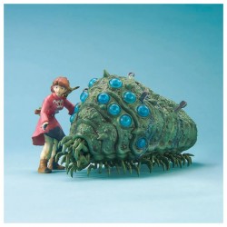 Ghibli Maquette Nausicaa 04 Ohmu Bleu Et Nausicaa - Bandai