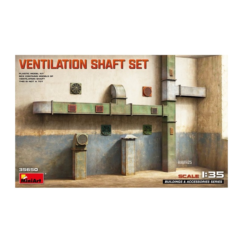 Ventilation Shaft Set 1/35 - Miniart