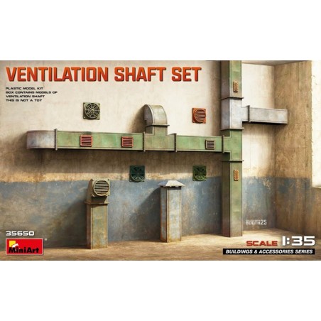 Ventilation Shaft Set 1/35 - Miniart