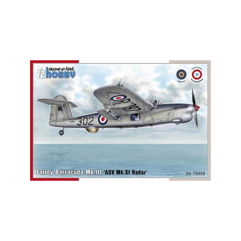 Fairey Barracuda Mk.III 'ASV Mk.XI Radar' 1/72 - Special Hobby