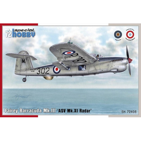 Fairey Barracuda Mk.III 'ASV Mk.XI Radar' 1/72 - Special Hobby