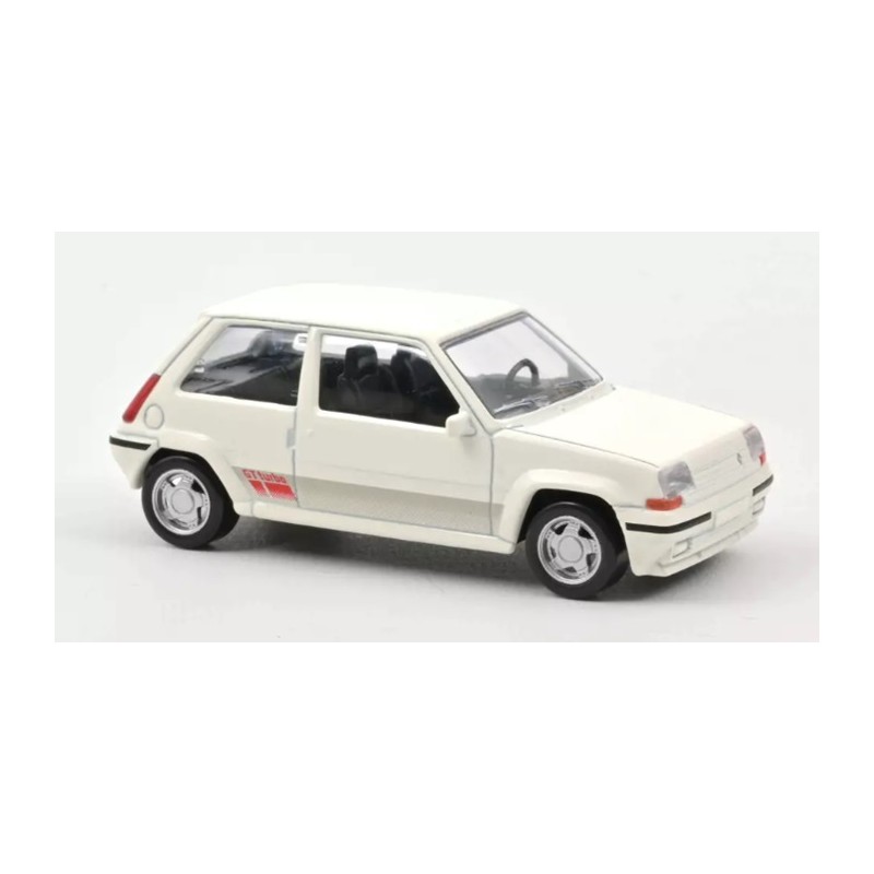 Renault SuperCinq GT Turbo Ph II 1988 Blanc Jet-car 1/43 - Norev