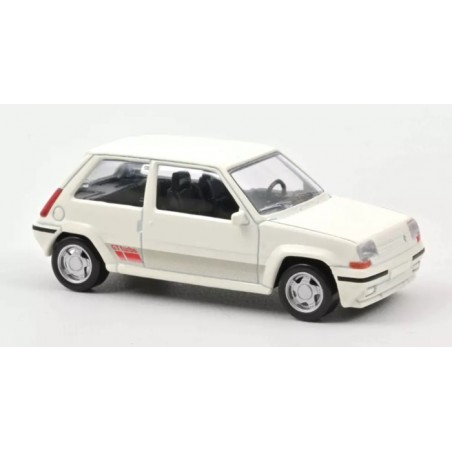 Renault SuperCinq GT Turbo Ph II 1988 Blanc Jet-car 1/43 - Norev
