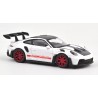 Porsche 911 GT3 RS 2022 Blanc Pack Weissach jet-car 1/43 - Norev