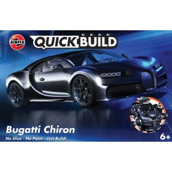 QUICKBUILD Bugatti Chiron - Noire - Airfix