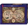 Rajko Zigic - Map Art - Vintage World - Heye
