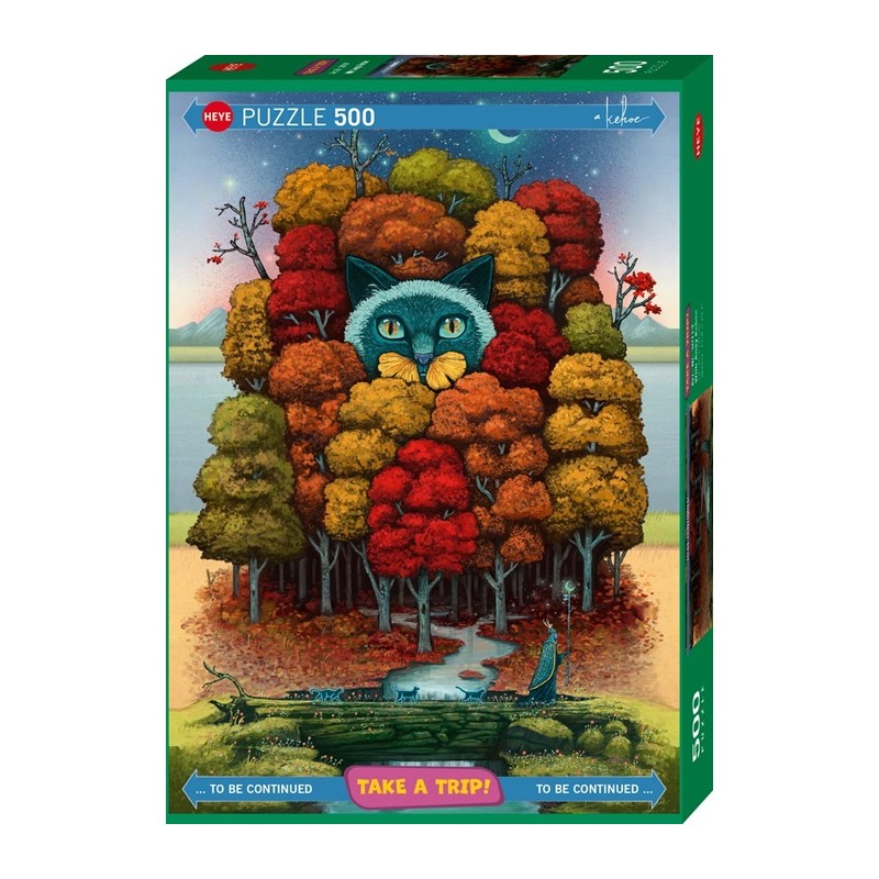 Puzzle 500p Take a trip - With Andy Kehoe - Heye