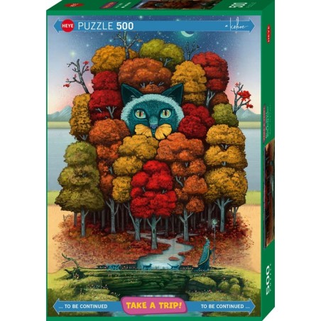 Puzzle 500p Take a trip - With Andy Kehoe - Heye