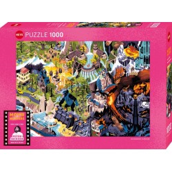 Puzzle 1000p Movie Masters...