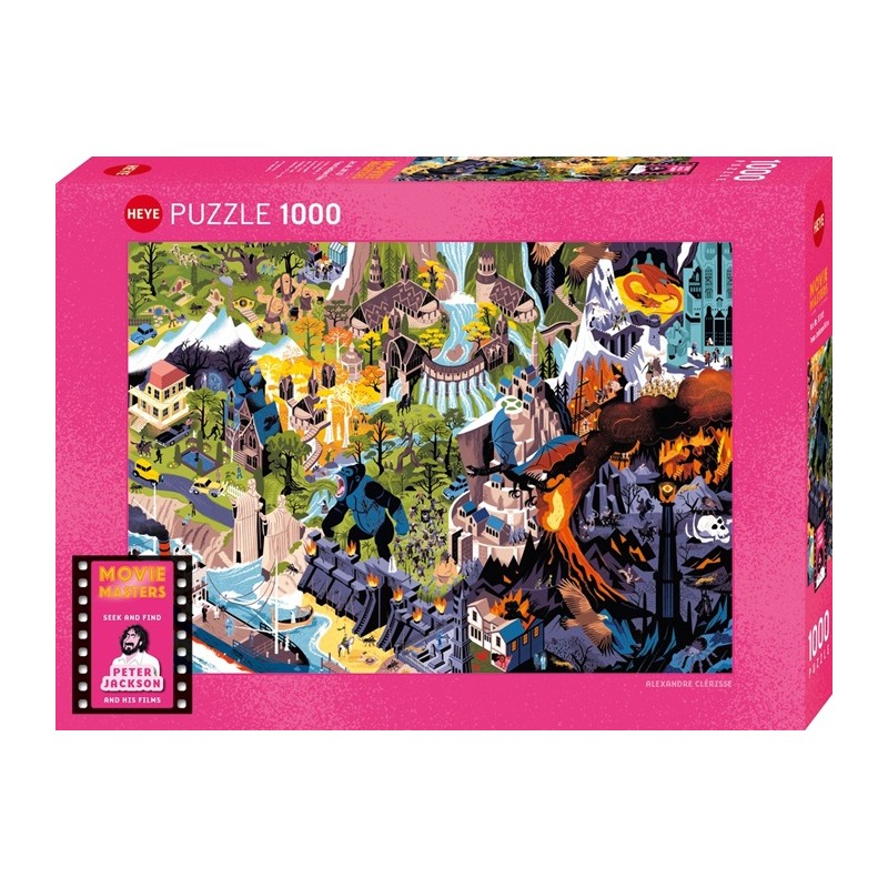 Puzzle 1000p Movie Masters - Peter Jackson Films - Heye