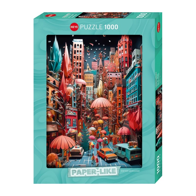 Puzzle 1000p Paper-Like - Street Canyon - Heye