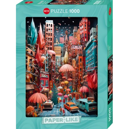 Puzzle 1000p Paper-Like - Street Canyon - Heye