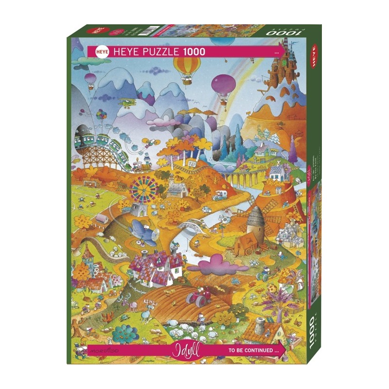 Puzzle 1000p Idyll in the Field - Heye