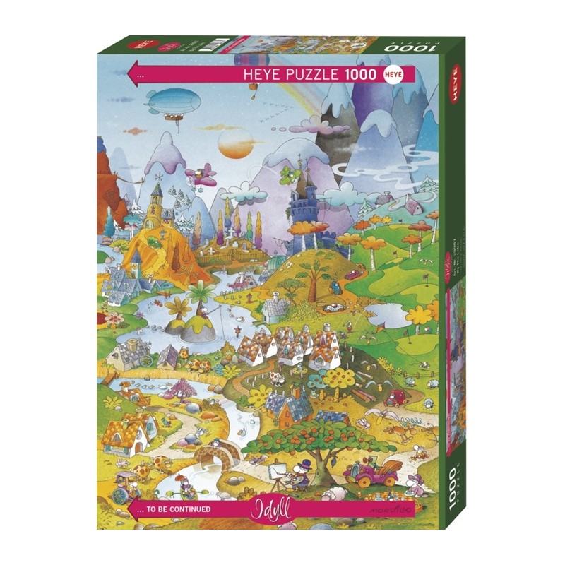 Puzzle 1000p Idyll by the Lake - Heye