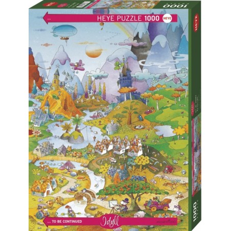 Puzzle 1000p Idyll by the Lake - Heye