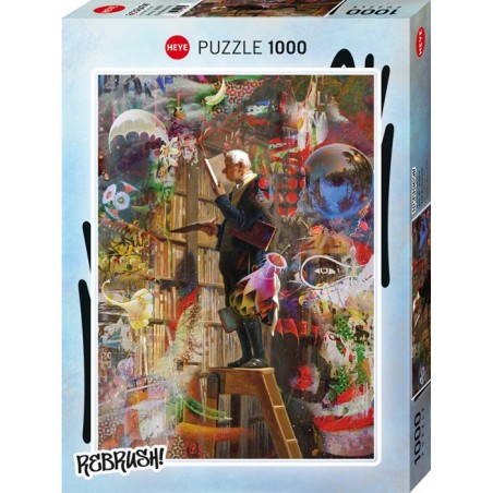 Puzzle 1000pThe Bookworm - Heye