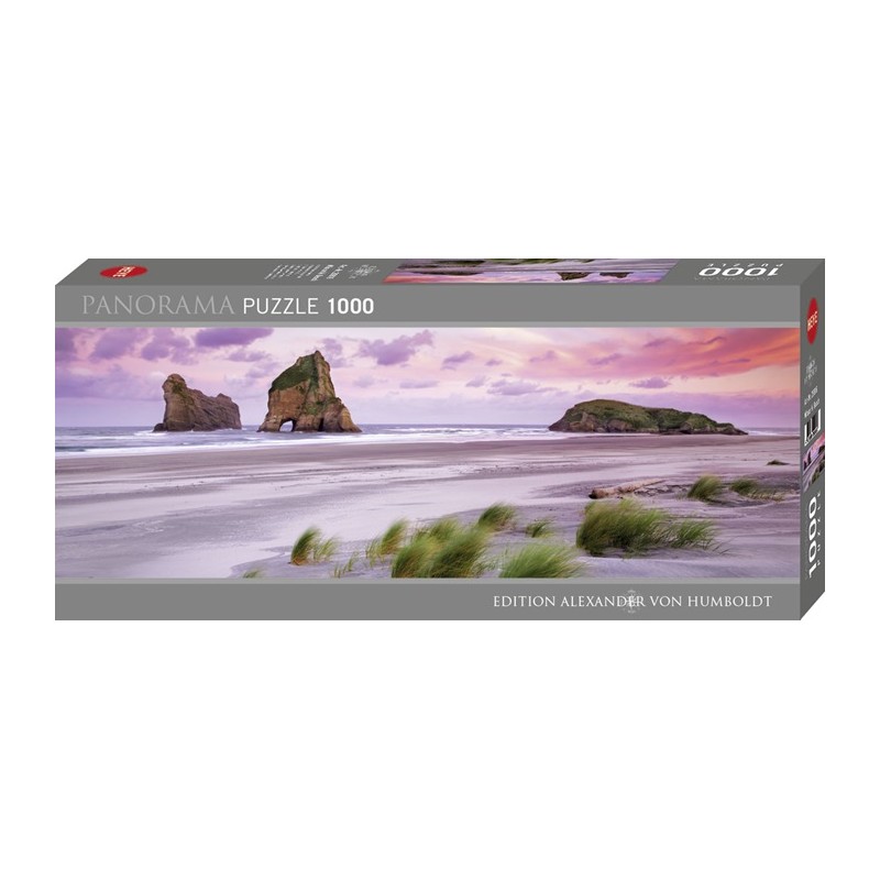 Puzzle 1000p Panoramique Wharariki Beach - Heye