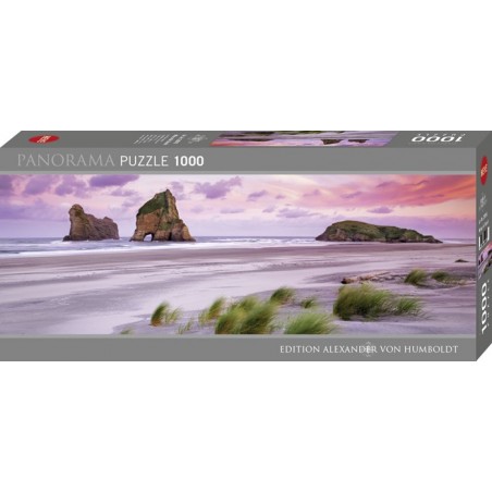 Puzzle 1000p Panoramique Wharariki Beach - Heye
