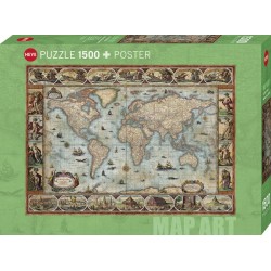 Puzzle 1500p Willem Blaeu...