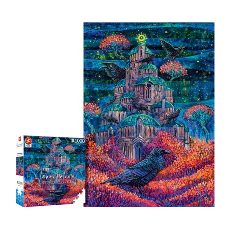 Puzzle 1000p Raven Queen's Fortress - GoodLoot