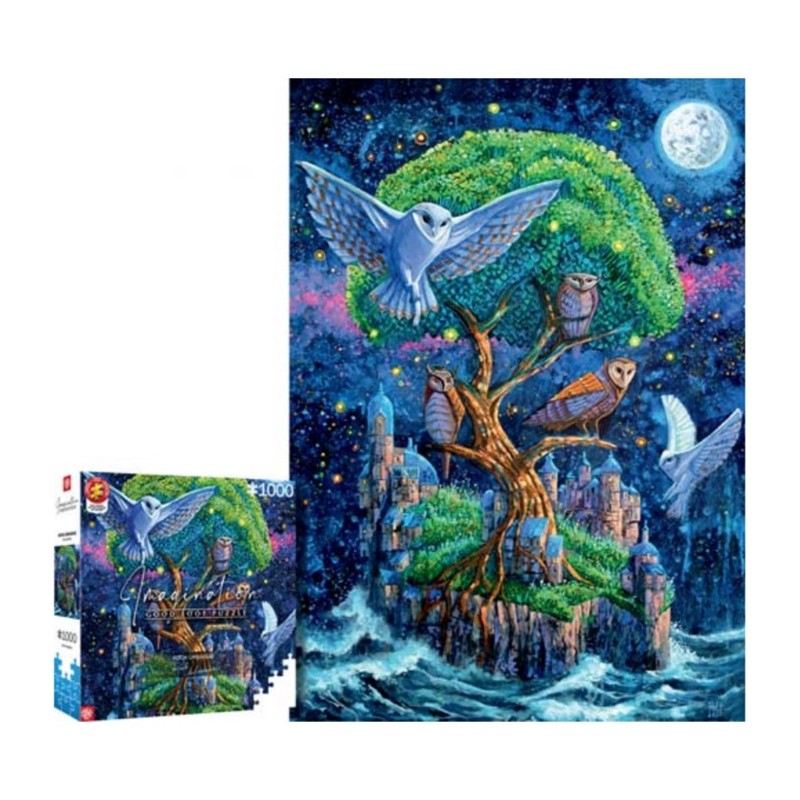 Puzzle 1000p Owl Island - GoodLoot