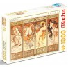 Puzzle 1000p Mucha - Saisons 3 - Dtoys