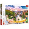 Puzzle 1000p Sunset over Barcelona - Spain - Trefl