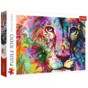 Puzzle 1000p Colorful lion - Trefl