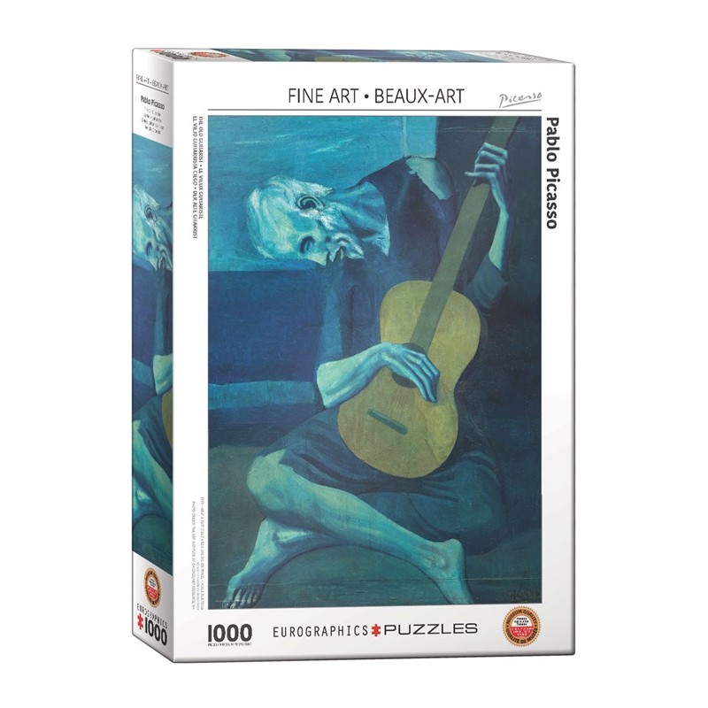 Puzzle 1000p Picasso - Le Vieux Guitariste - Eurographics