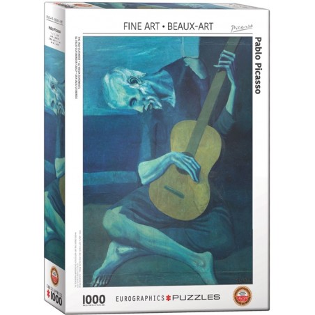 Puzzle 1000p Picasso - Le Vieux Guitariste - Eurographics