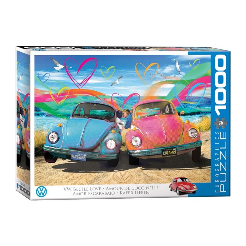 Puzzle 1000p Amour de Coccinelle - Eurographics