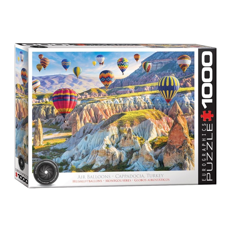 Puzzle 1000p Montgolfières au-dessus de la Cappadoce - Eurographics