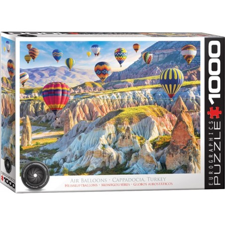 Puzzle 1000p Montgolfières au-dessus de la Cappadoce - Eurographics