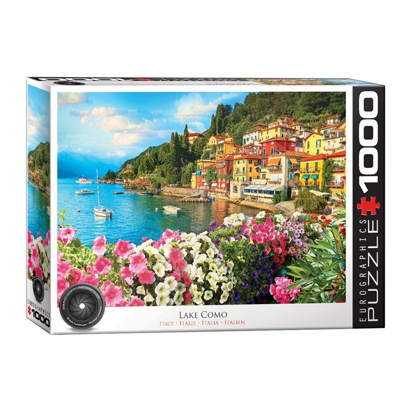 Puzzle 1000p Lac de Côme - Italie - Eurographics