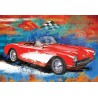Puzzle 550p Boîte métal Corvette - Eurographics