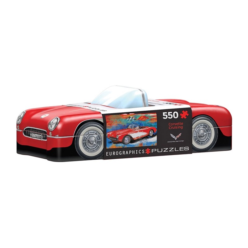 Puzzle 550p Boîte métal Corvette - Eurographics