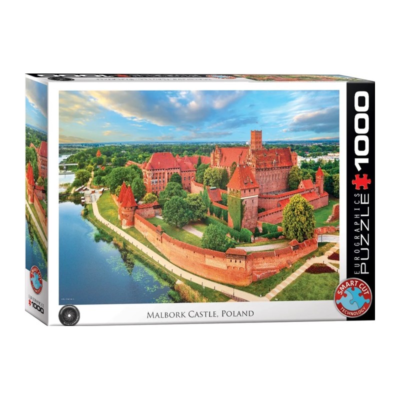 Puzzle 1000p Malbork Castle - Poland - Eurographics