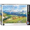 Puzzle 1000p Mountain Elks - Colorado - Eurographics